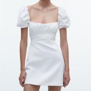 NWT Zara Linen Blend Dress